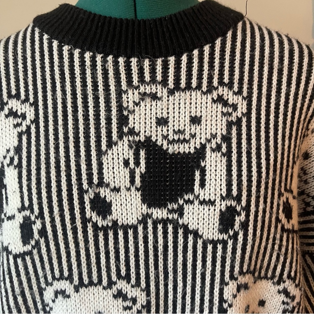 80s Teddy Bear Sweater S-M - Picture 3 of 8